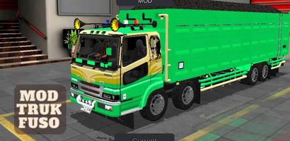 Mod Bussid Truck Fuso Lengkap capture d'écran 1