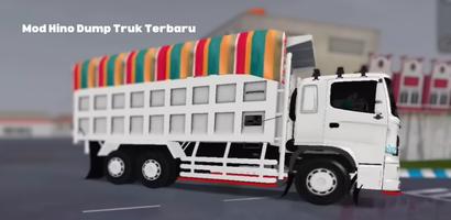 Mod Bussid Hino Dump Truck V2 imagem de tela 2