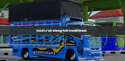 Mod Bussid Truk Oleng Modif Affiche
