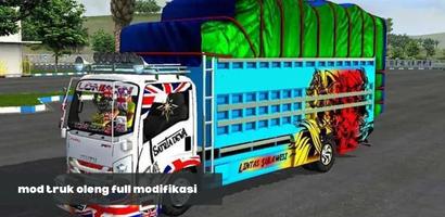 Mod Bussid Truk Oleng Modif capture d'écran 1