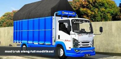 Mod Bussid Truk Oleng Modif capture d'écran 2