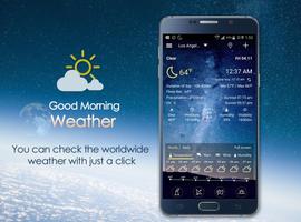 Good Morning Weather poster