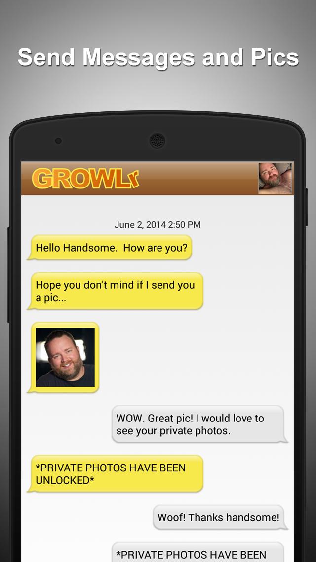 Screenshots growler gay dating app