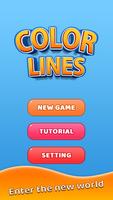 Color Lines - Brain game Affiche