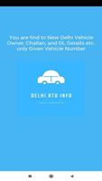 Delhi  RTO Vehicle Owner and Challan details Affiche