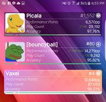 osu!widget 포스터
