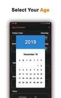 Age calculator 2020 Photo math calculator Ekran Görüntüsü 1