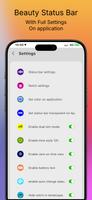 iCenter OS 16: X - Status Bar تصوير الشاشة 2