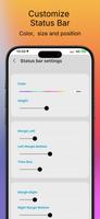 iCenter OS 16: X - Status Bar تصوير الشاشة 3
