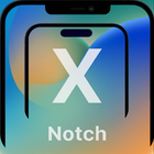 iCenter iOS 17: X-Notch آئیکن