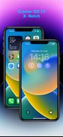 iCenter iOS 17: X-Notch پوسٹر