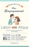 Engagement Invitation Card capture d'écran 3