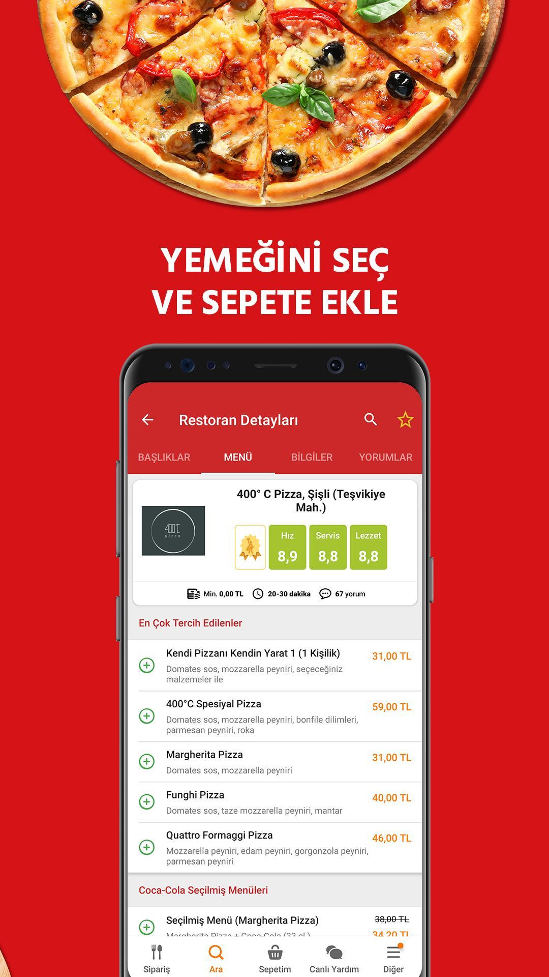 Android Icin Yemeksepeti Apk Yi Indir