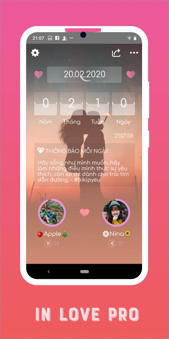 Tải Xuống Apk Inlove Pro - Dem Ngay Yeu - Đế Cho Android