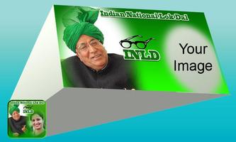 Indian National Lok Dal Photo Frame Affiche