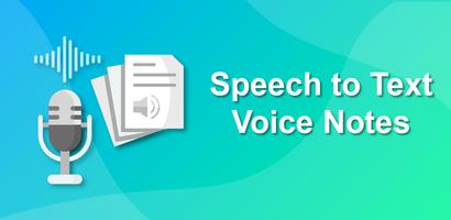 Speech to Text Converter : Voice Notes Affiche