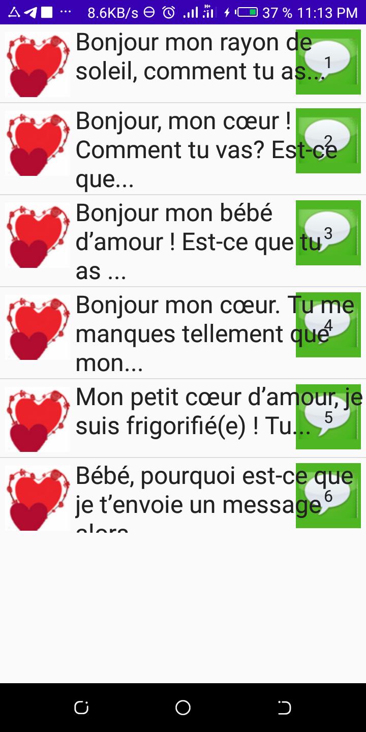 Mot Touchant Le Coeur 21 Sms D Amour For Android Apk Download Mot Touchant Le Coeur 21 Sms D Amour For Android Apk Download