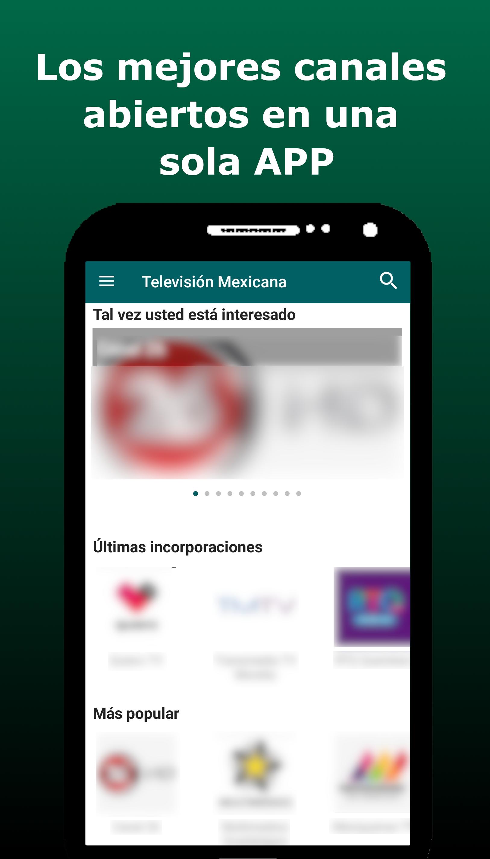 TV en vivo México - Televizor APK untuk Unduhan Android