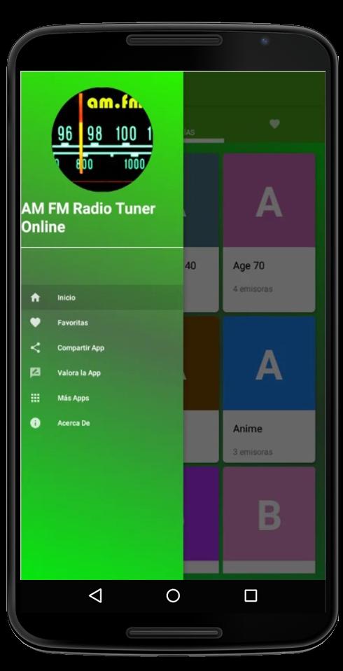 Android 用の AM FM Radio Tuner Online APK をダウンロード