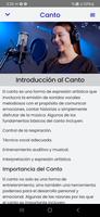 Curso de Canto اسکرین شاٹ 1