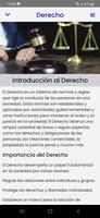 Curso de Derecho تصوير الشاشة 1