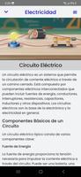 Curso de Electricidad ảnh chụp màn hình 2