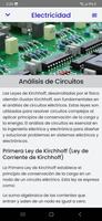 Curso de Electricidad ảnh chụp màn hình 3
