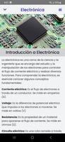 Curso de Electrónica captura de pantalla 1