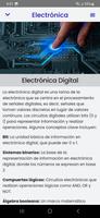 Curso de Electrónica captura de pantalla 3