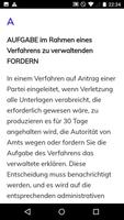 Administrative Wörterbuch Screenshot 1