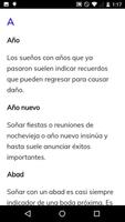 Significado de los Sueños 스크린샷 1