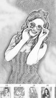 Pencil Photo Sketch-Sketch Dra Poster