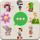 Whatsapp Stickers - All Stickers for Whatsapp icône