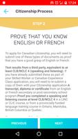 Canadian citizenship test practice capture d'écran 1
