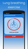 Exercice de respiration pulmon Affiche
