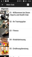 J´s Sports & Health Club স্ক্রিনশট 1