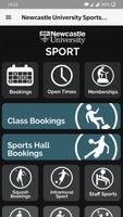 Newcastle University Sport App poster