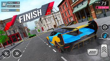 아케이드 레이서 3D 자동차 경주 시뮬레이션 스크린샷 1