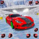 neige voiture course cascadeur APK