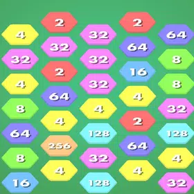 Hex Merge offline games