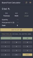 Board Foot Calculator পোস্টার
