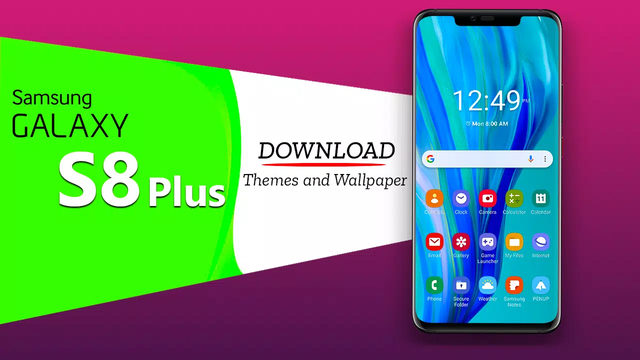 Galaxy S8 plus  Theme for Sam APK for Android Download