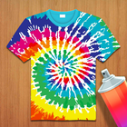 آیکون‌ 3D Tie Dye DIY