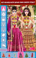 Indian Wedding Makeup Games 海報