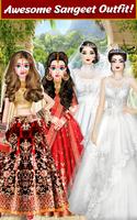 Indian Wedding Makeup Games تصوير الشاشة 1