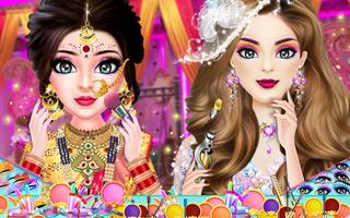 Indian Wedding Makeup Games 截圖 2