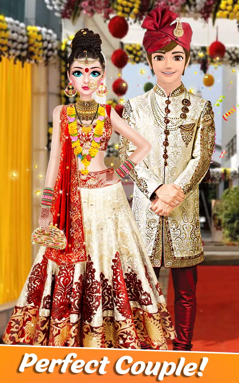 Indian Bride Makeup Dress Game APK للاندرويد تنزيل