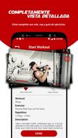 Fitness y musculación programas de ejercicios Gym captura de pantalla 3