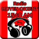 Radio MOYEN ORIENT 1540 AM Online Free Canada APK