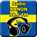 Radio KANON 98,6 FM Online Gratis Sverige APK